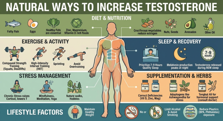 Natural Ways to Increase Testosterone: A Comprehensive Guide